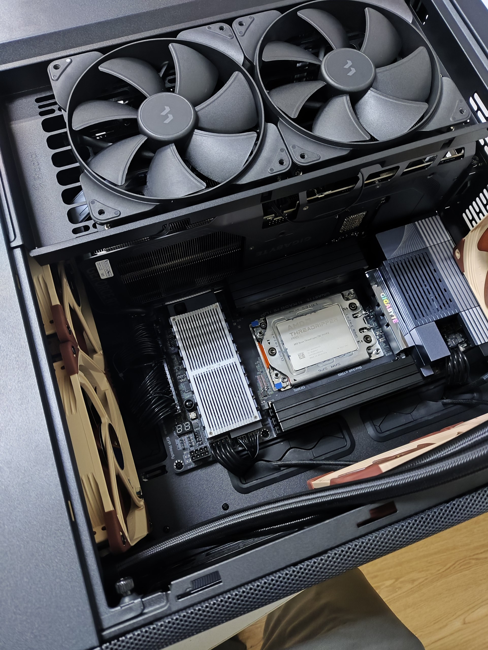 Second view of the S$30,000 server-grade PC project