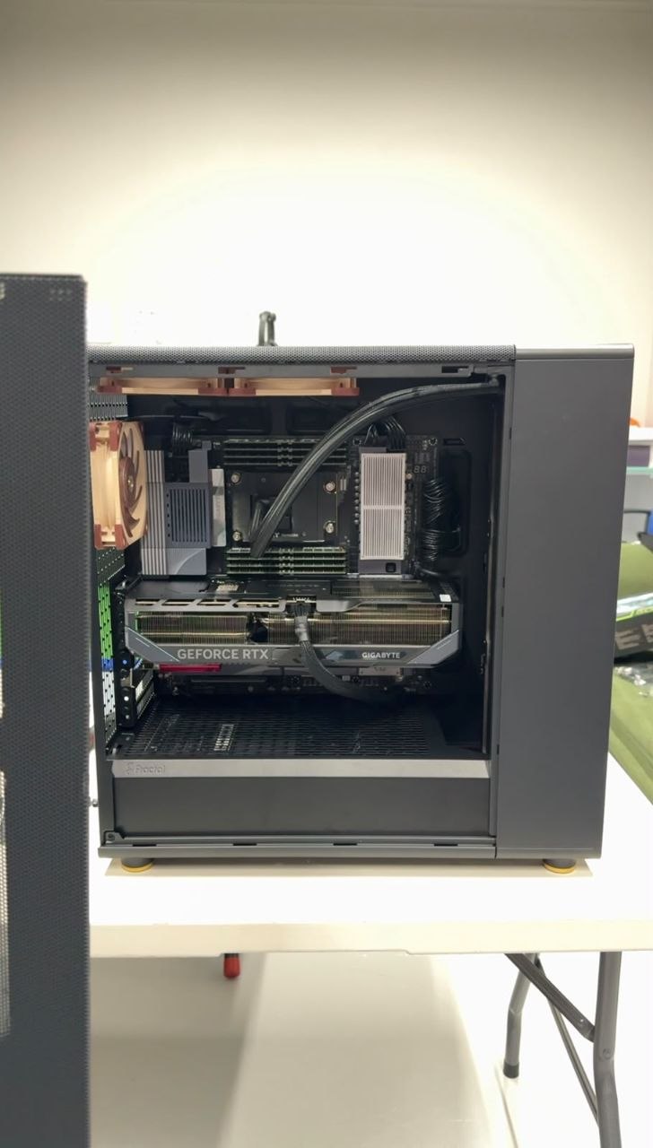 Completed S$30,000 server-grade PC project