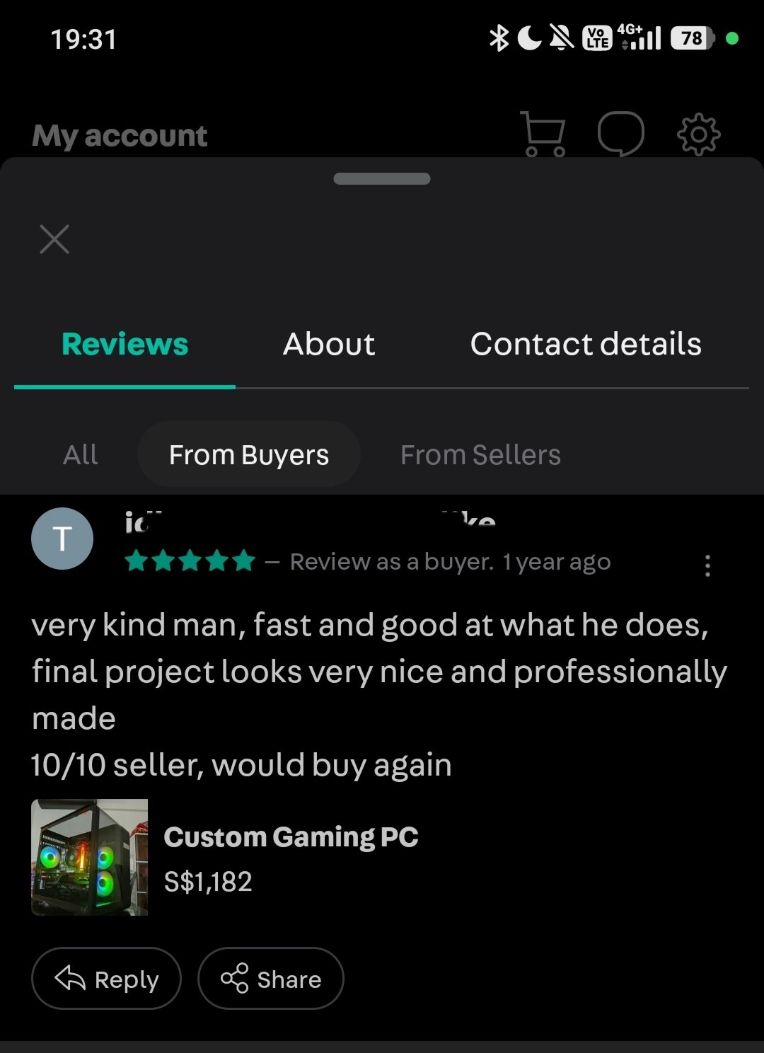 Carousell review screenshot 5